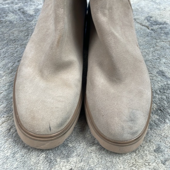 Dolce Vita Martey H2O Waterproof Bootie Taupe Cream Beige Suede Sz 7.5 - Picture 12 of 14